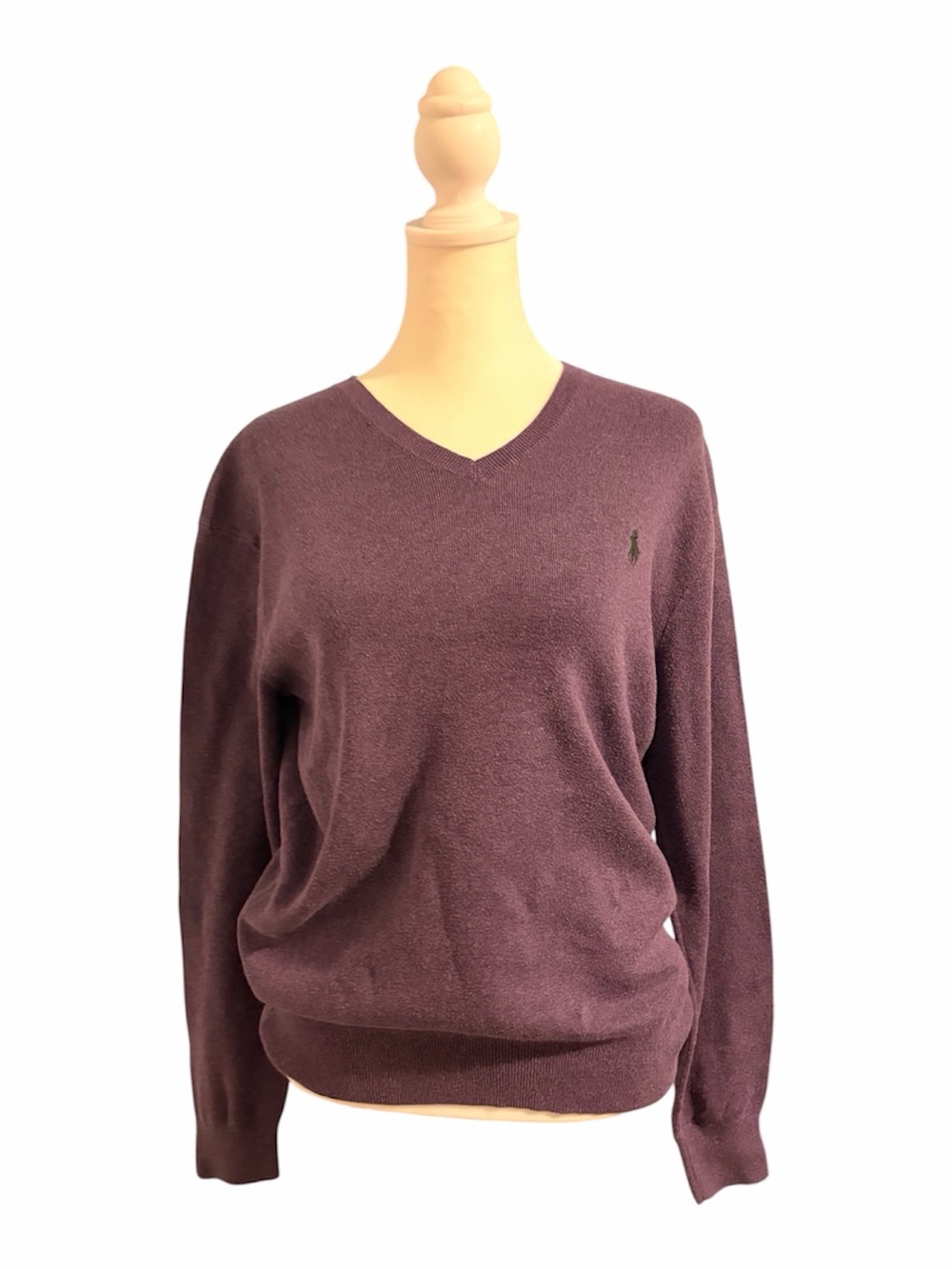 Polo Womens V-Neck Sweater